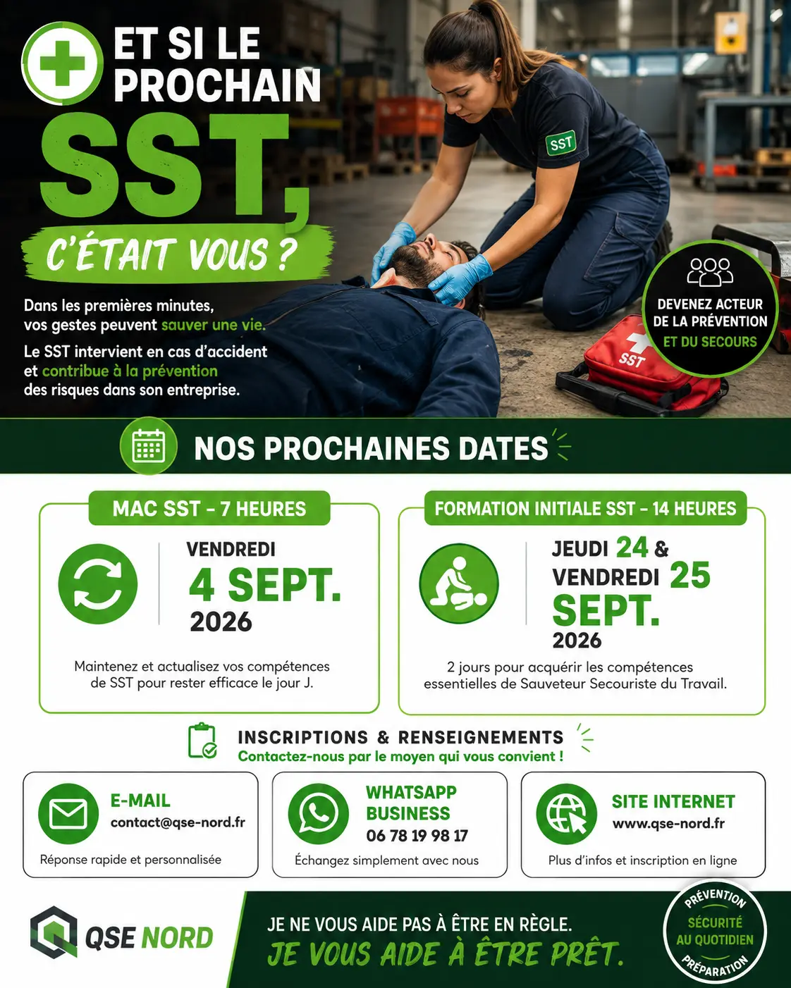 Formation pratique QSE NORD